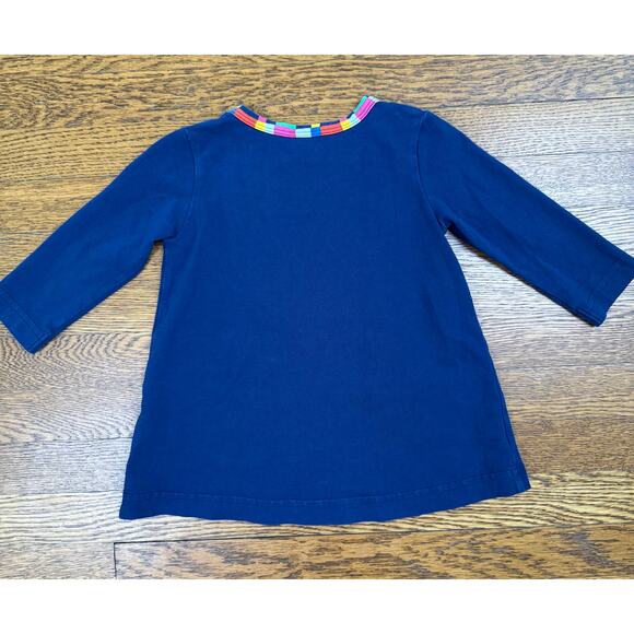 Florence Eiseman Girls' Blue Colorful Pocket Dress Size 2 - Picture 5 of 5